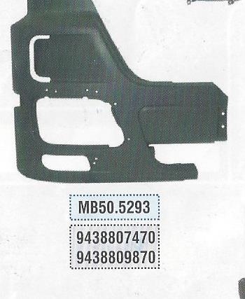 ON TAMPON ACTROS MP II-III SAG  943 880 7470-987O